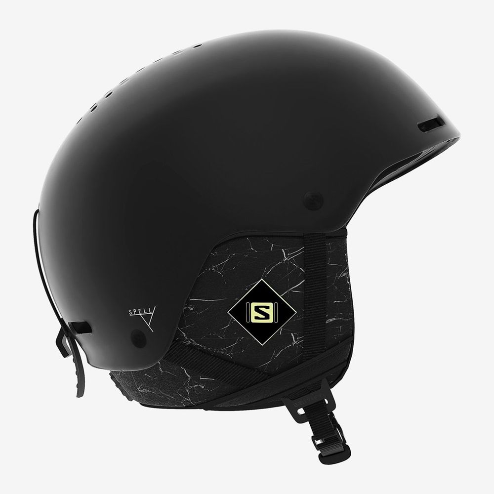 SALOMON SPELL+ Philippines - Women's Helmets - Navy | 391785-FUI